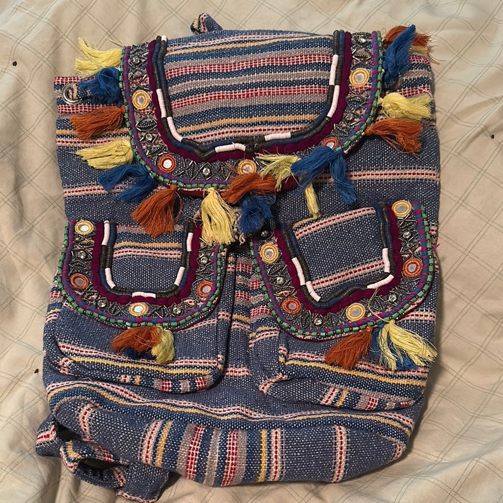 Colorful Boho Women's Backpack
